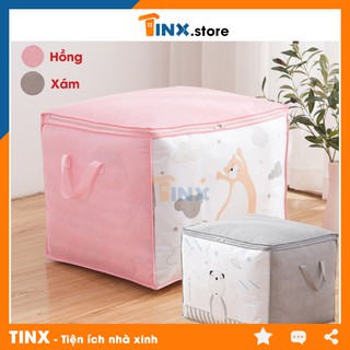 Túi vải đựng quần áo chăn bông chống bụi, chống ẩm mốc chất liệu vải không dệt