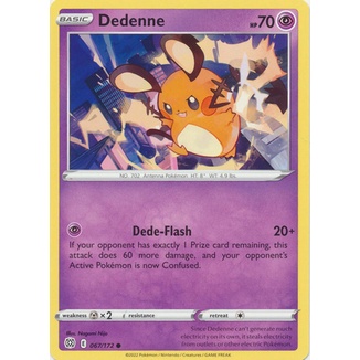 Thẻ Bài Pokemon Dedenne - 67/172 - Common