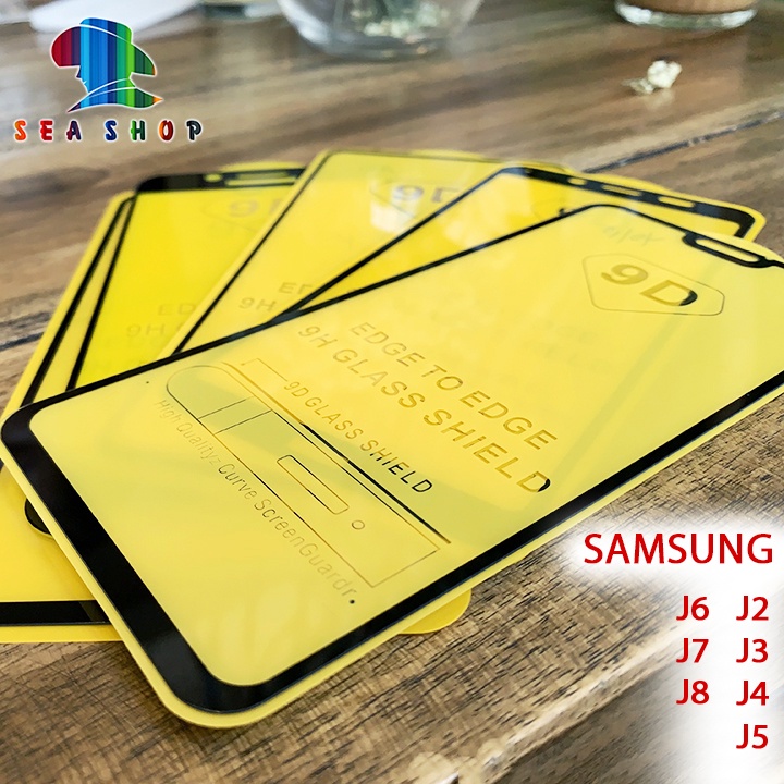 Kính Cường Lực SamSung FULL Màn Hình 9D - Miếng dán màn hình các đời A6, A6Plus, A7, A8, A8Plus, A8Star, A9 2018