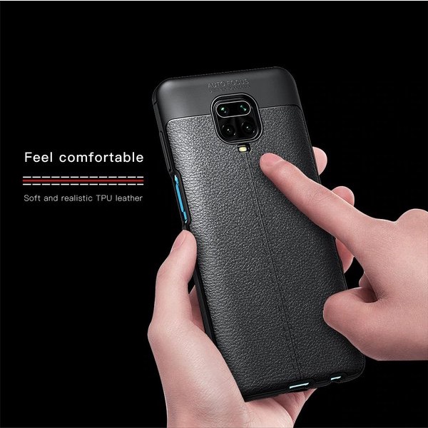 Ốp lưng xiaomi redmi note 9 pro da nhám hạn chế vân tay , chính hãng Auto