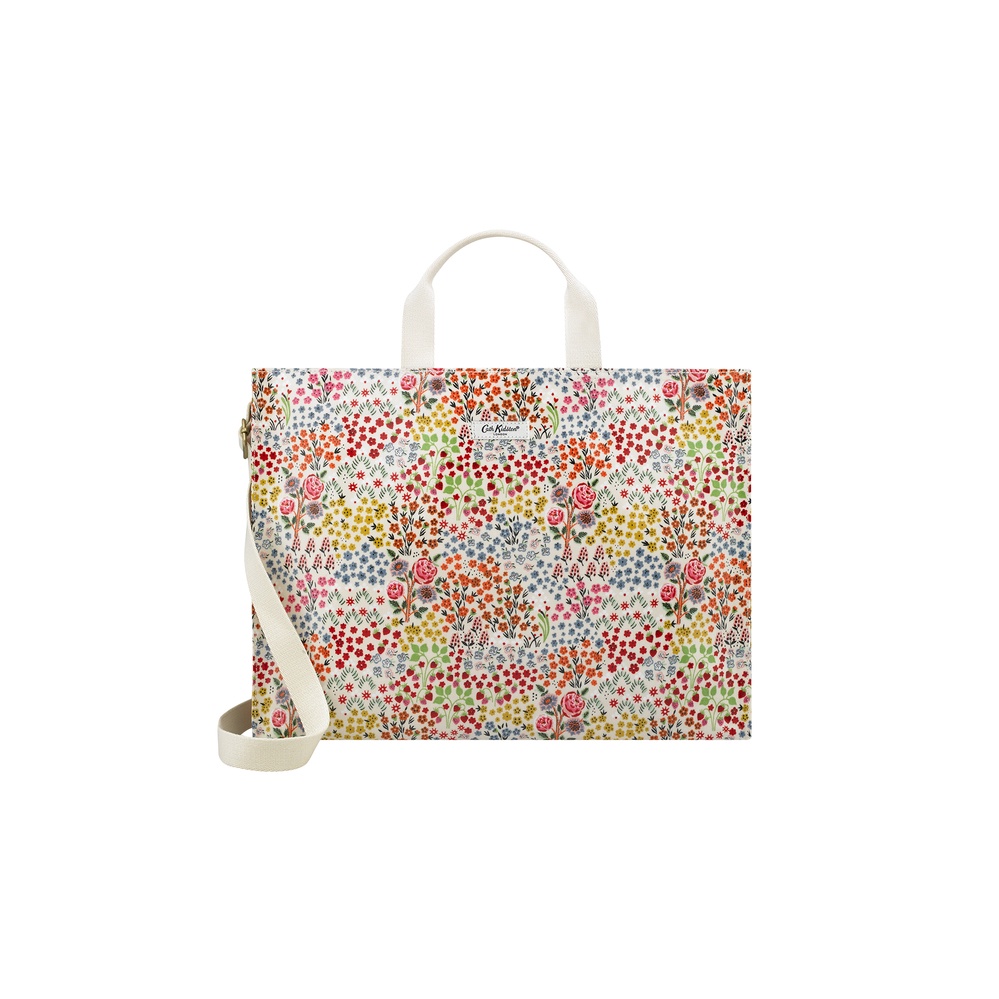 Cath Kidston - Túi đeo chéo/Strappy Carryall - Kingdom Ditsy - Cream -1041811