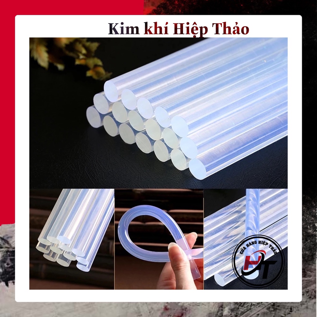 Keo Nến Nhỏ To Silicon Loại Lớn Lắp Súng Bắn 20W 100W Kim Khí Hiệp Thảo Keo - Nen