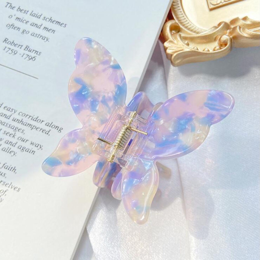 Kẹp Tóc Họa Tiết Da Báo / Vân Đá Thời Trang Cho Nữ