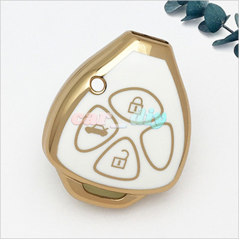 Vỏ Chìa Khóa Điều Khiển Từ Xa 2 / 3 / 4 Nút Cho Xe Hơi Toyota Auris HiLux Corolla Fortuner Prado Verso Camry Reiz Yaris Vitz Vios Rav4 Ractis