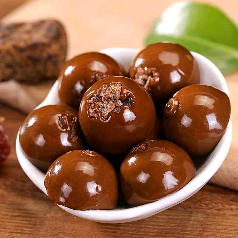 KẸO XÍ MUỘI ĐƯỜNG ĐEN （>30 viên / bịch 300g）