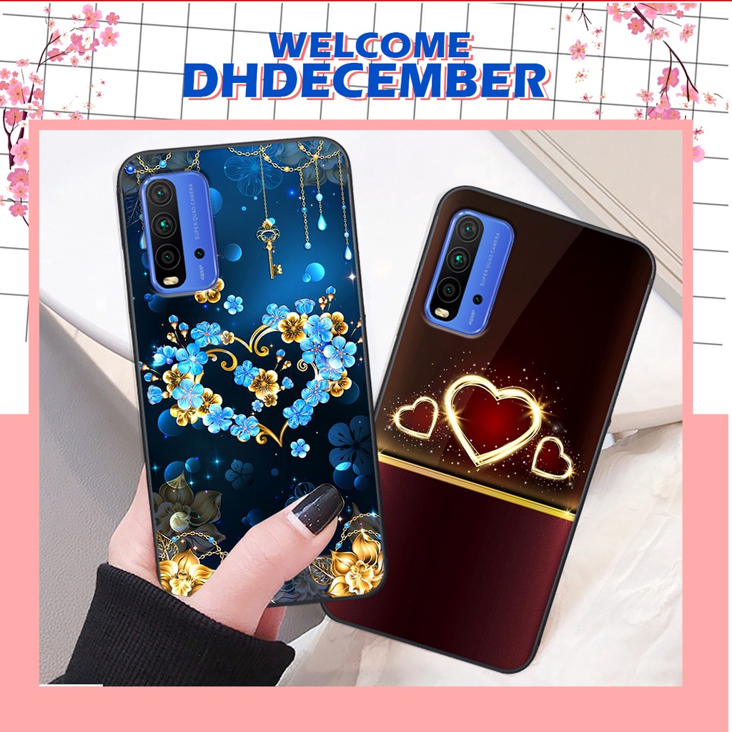 Ốp lưng Xiaomi REDMI 9T in hình hoa tinh tế , mới mẻ DH DECEMBER