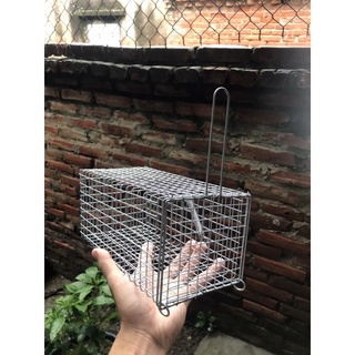 Combo 5 lồng bẫy chuột,bẫy sóc 11x12x23cm lưới chống rỉ.