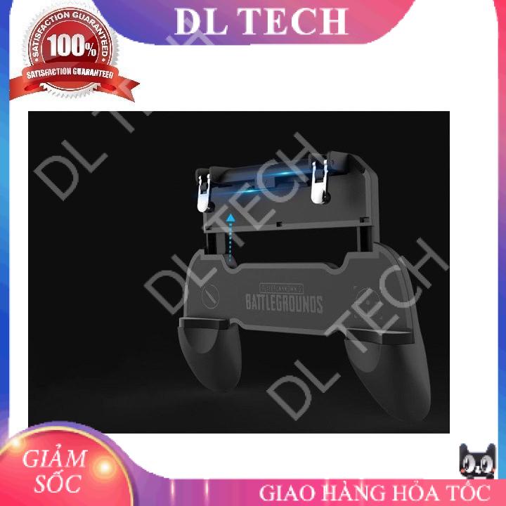 Tay Cầm Game W10 Có Nút Bắn + Joystick Cho Điện Thoại Chơi Pubg, Ros, Free Fire Controller - Tay cầm chơi game DL TECH