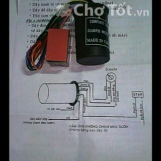 Khóa cảm ứng chống trộm xe máy chống cướp xe