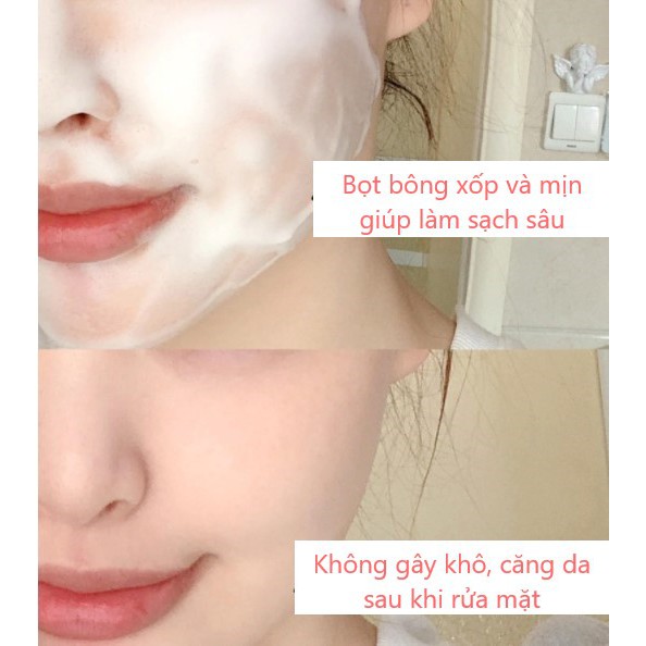 Sữa Rửa Mặt Kèm Cọ Silicon KKR25 Quả Đào Dưỡng Trắng Dưỡng Ẩm Da 100g