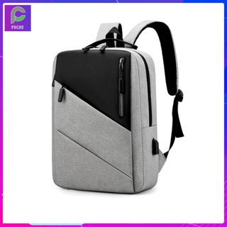 Balo LapTop Nam POCHE Vải Chống Rạch Cao Cấp Có Dây USB Hỗ Trợ Sạc Đựng Vừa Laptop 15 inCh
