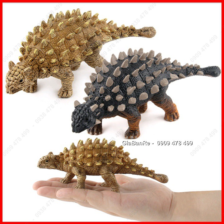 Mô Hình Khủng Long Giáp Lưng Gai Đuôi Búa Ankylosaurus - Size Nhỏ - 7719