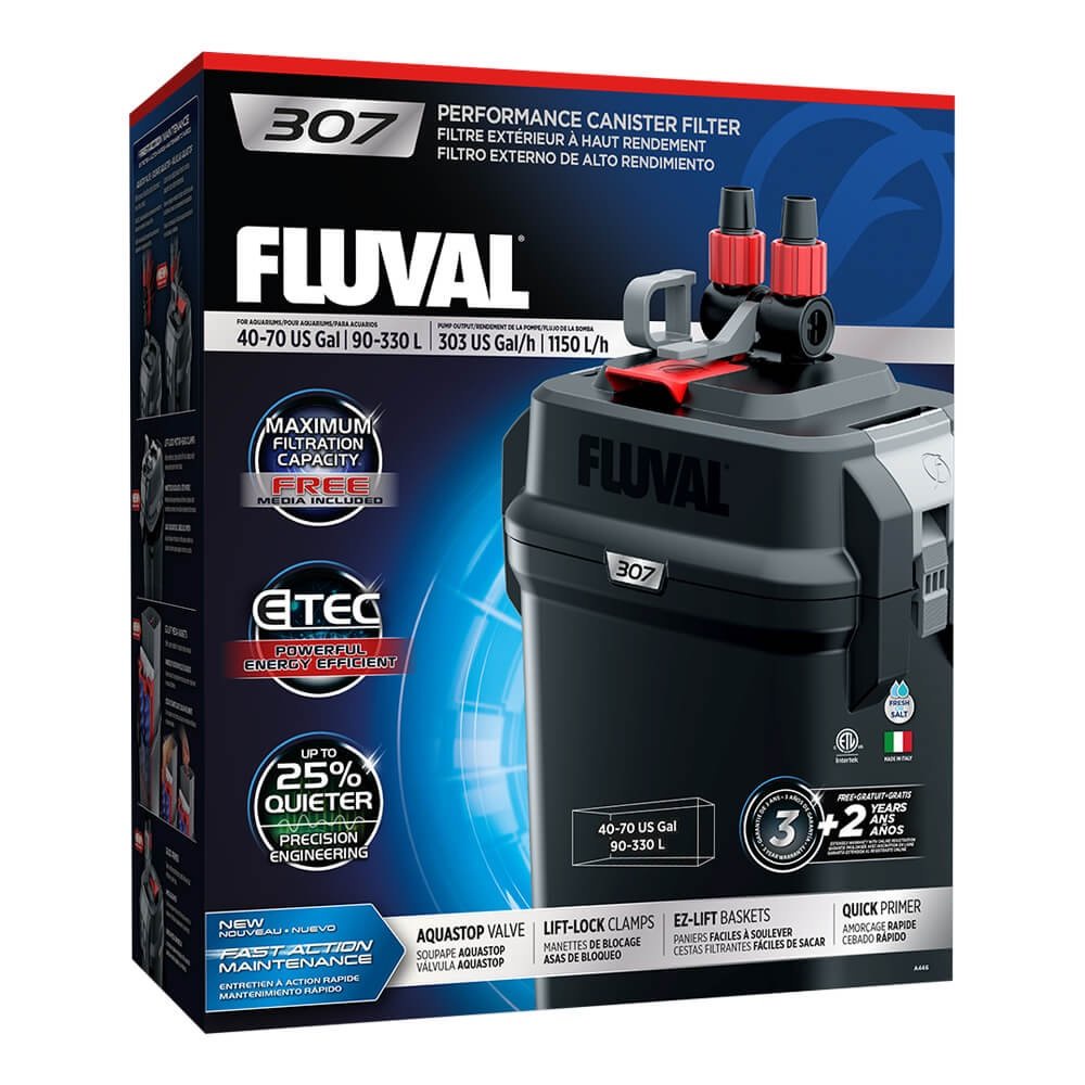 Máy lọc bể cá Fluval 307 đẳng cấp quốc tế