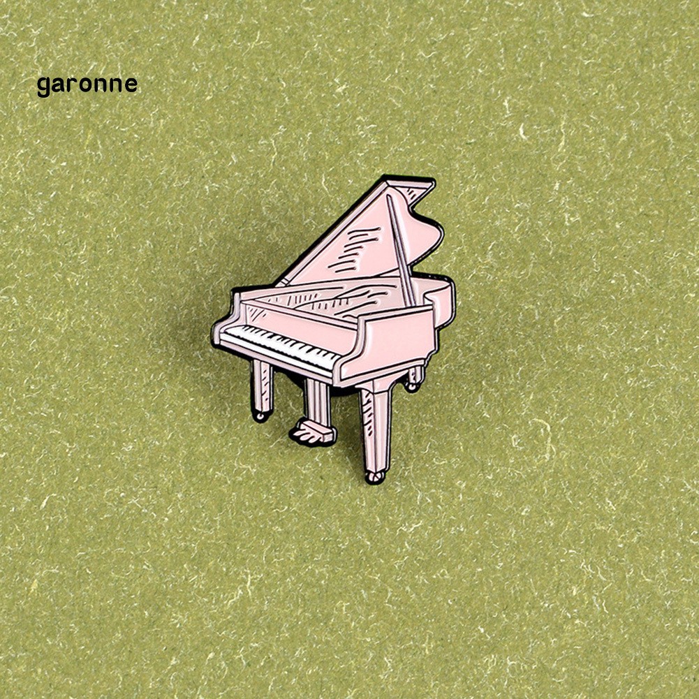 Ghim cài áo hình đàn piano thời trang
