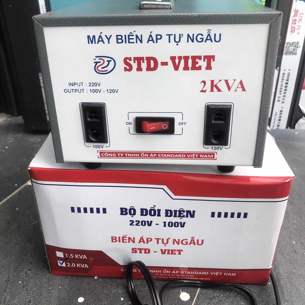 Máy Biến Áp Tự Ngẫu Standa Trong Nhà Loại 1.5 KVA - 2.0 KVA