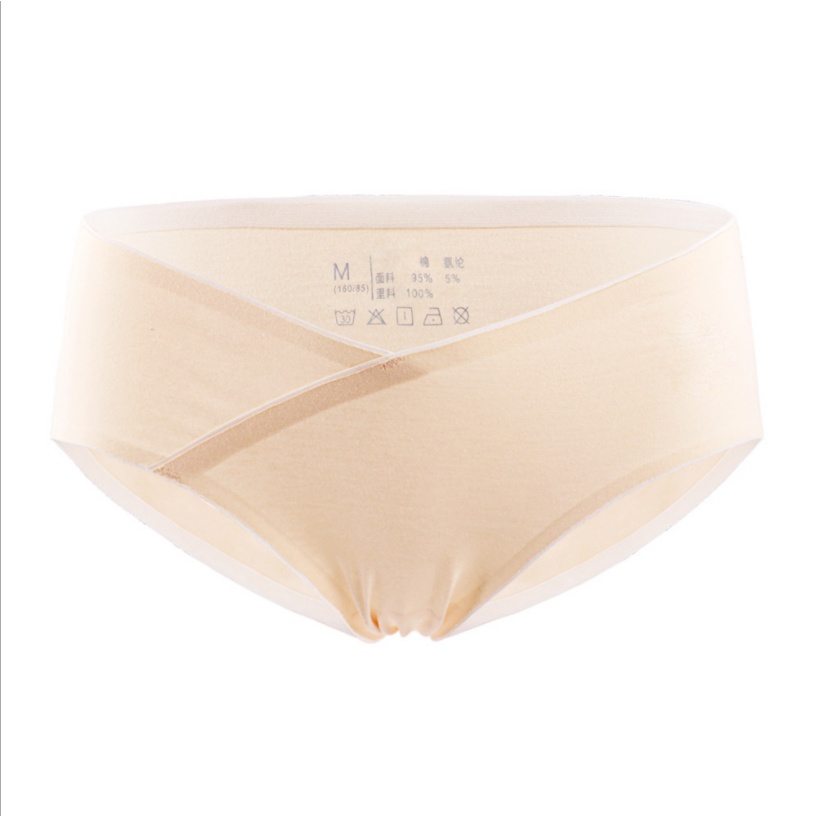QUẦN LÓT BẦU Không Đường May - Cotton co giãn thấm hút tốt - QL02