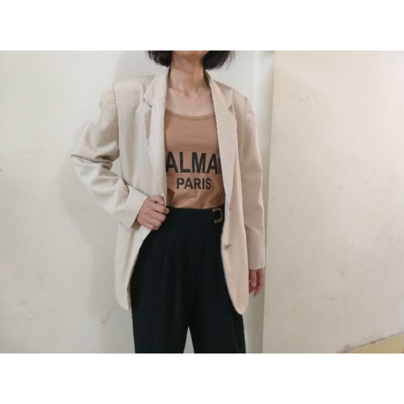 Áo vest blazer Nhật siêu xịn 100% new wool thanh lý