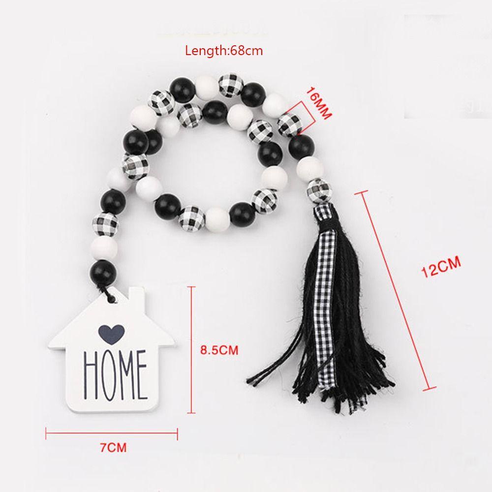 LET Dây Chuỗi Hạt Gỗ Phong Cách Boho