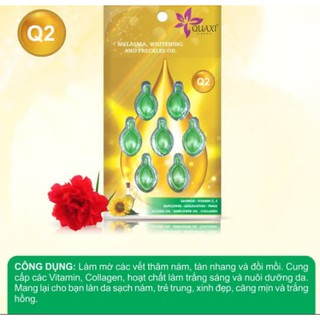 Viên nám trắng da tàn nhang đồi mồi QUAXI