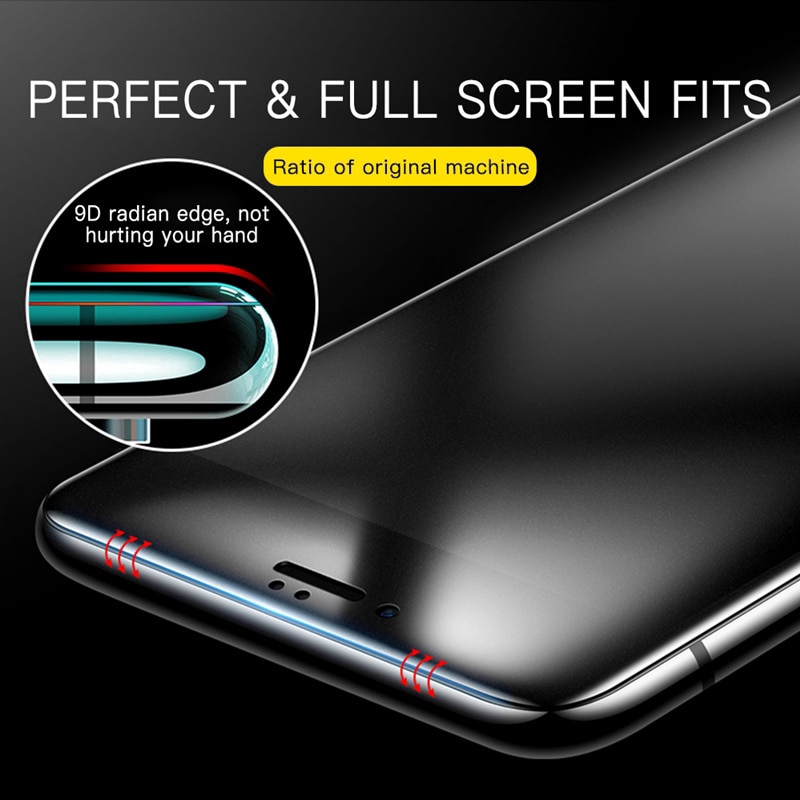 Miếng dán kính cường lực bảo vệ màn hình điện thoại Iphone12 mini  12 pro max 6 6s / 7 / 8 Plus X / Xs Max 11 Pro Max