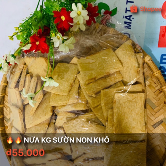 🔥500g SƯỜN NON CHAY( loại mỏng)