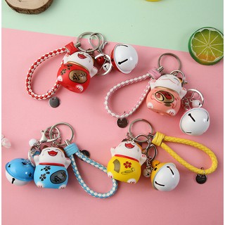 [Mã WIN02 giảm 20% tối đa 50k đơn bất kỳ] 🌟 Móc Khóa Mèo May Mắn Dễ Thương 🌟