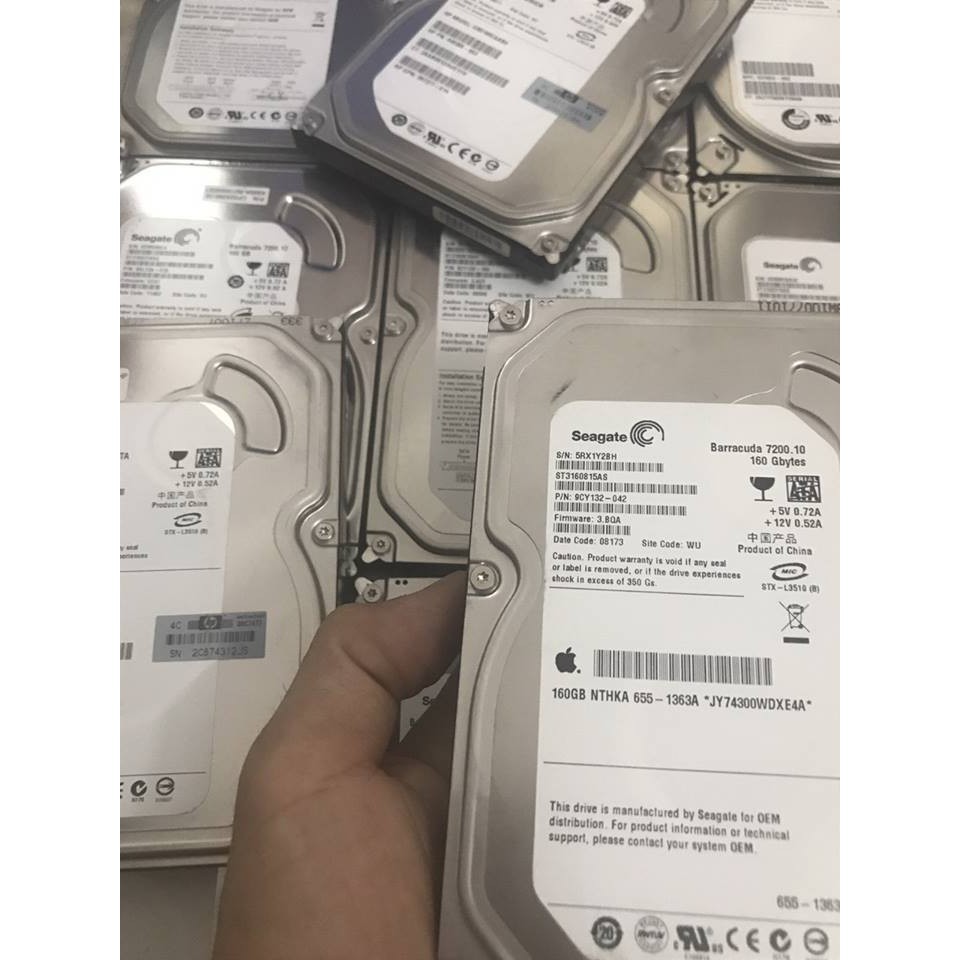 [Siêu Rẽ] Ổ cứng gắn trong HDD 160gb new BH 24 tháng | WebRaoVat - webraovat.net.vn