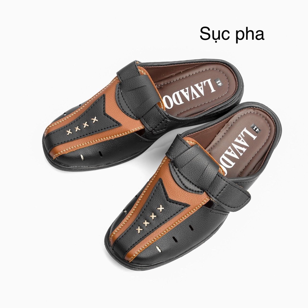 Giày da nam cao cấp, giày da bò, đế kếp may chắc chắn Ngoc Ve fashion