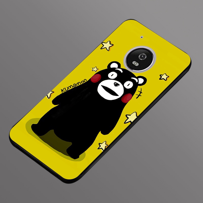 Motorola Moto C E4 G5 G5S X4 Plus Dumb bear Silicon Case Cover