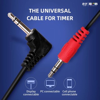 Cáp kết nối Timer Qiyi Data với máy tính và smartphone