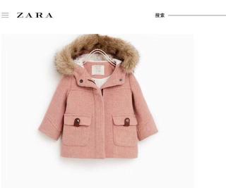 Combo dạ zara hồng bé gái