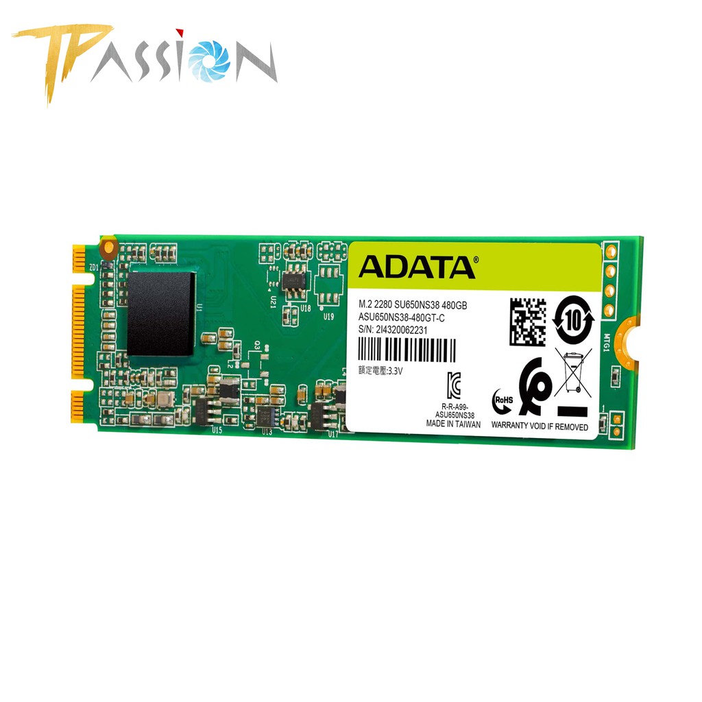 Ổ Cứng SSD M.2 2280 ADATA Ultimate SU650 - Bảo Hành 6 Năm 1 Đổi 1 Chính hãng, SATA 6Gb/s, 3D NAND Flash