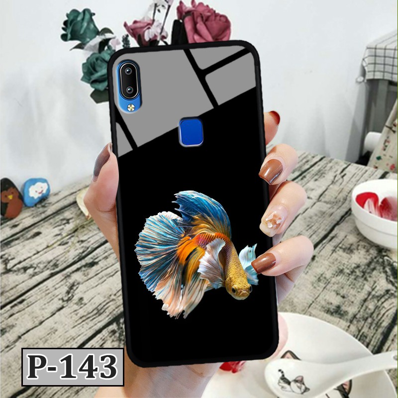 Ốp Vivo Y91/ Y93  - lưng kính in hình 3D