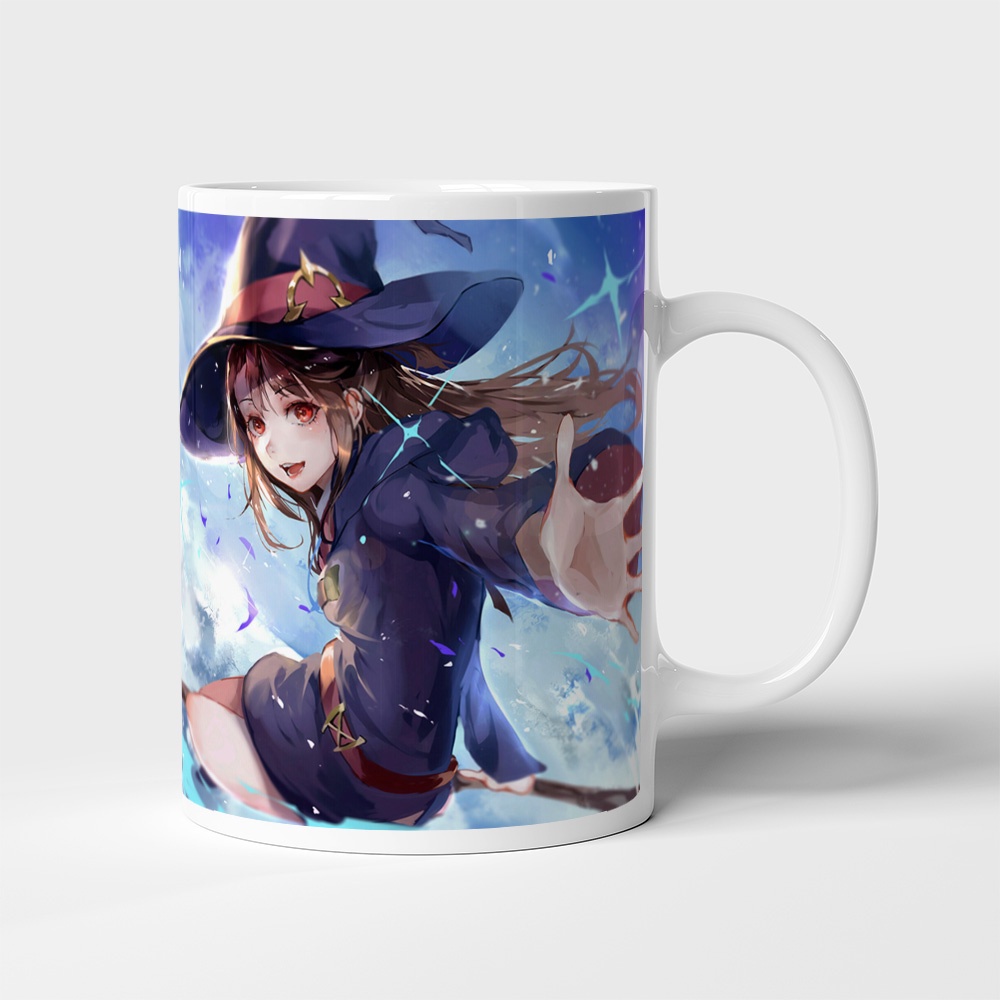 Cốc uống nước Anime, ly in hình LITTLE WITCH ACADEMIA - Mẫu 1. Nhận in theo yêu cầu