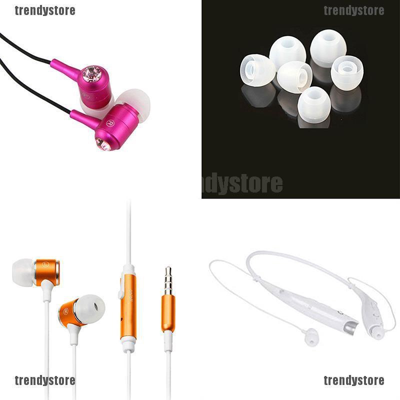 THIET Bộ 50 Cặp Nút Silicon Nhỏ Bọc Tai Nghe