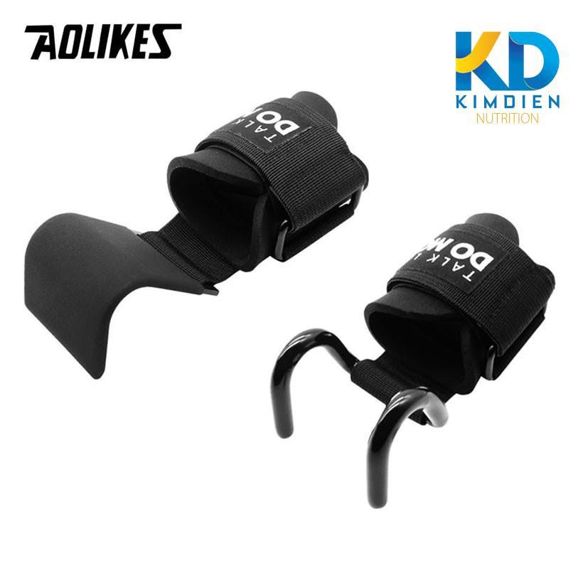Cuốn trợ lực cổ tay có móc kéo tạ Aolikes AL7642 (1 đôi)