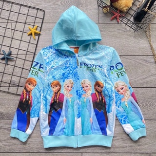 Áo khoác 3D Kenkids Elsa, Peppa cho bé gái (10-40kg)