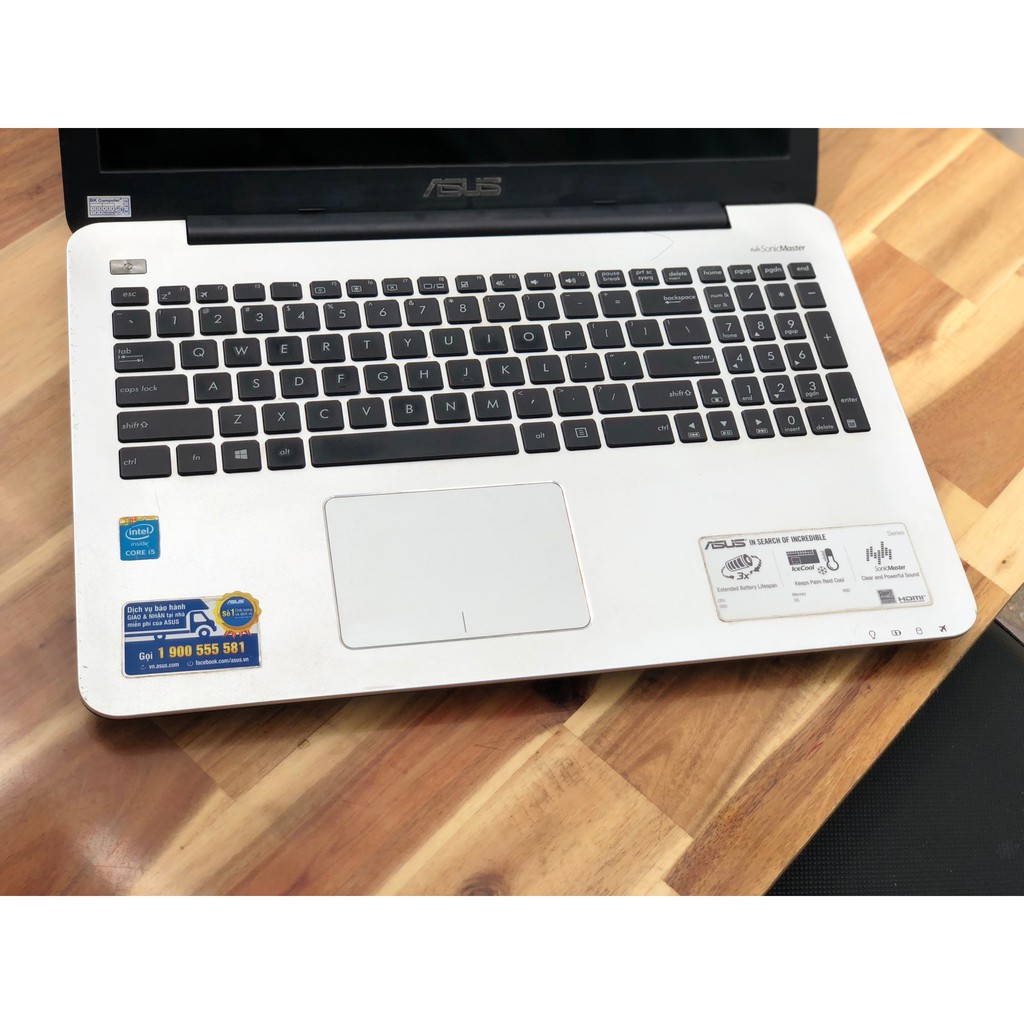 Laptop Asus X555L I5 4210U, ram 8G SSD 120G 15.6 inch Vỏ Nhôm Siêu Đẹp Chiến Game Tốt