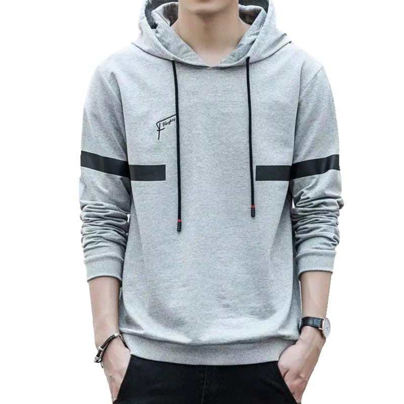 (1kg) Bộ 4 Cái Áo Khoác Hoodie Lông Cừu Dày Phối Khóa Kéo Cá Tính Cho Nam Size M-l