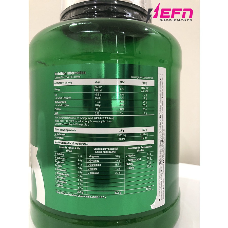 Whey Isolate Scitec Nutrition Sữa Tăng Cơ Cho Người Tập Gym Tinh Khiết - Scitec 100% Whey Isolate lọ 2000G