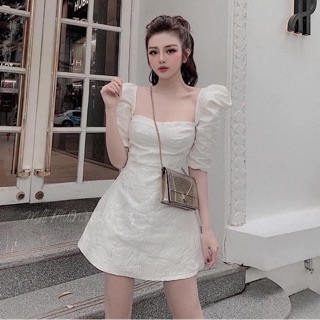 Đầm gấm đẹp sang