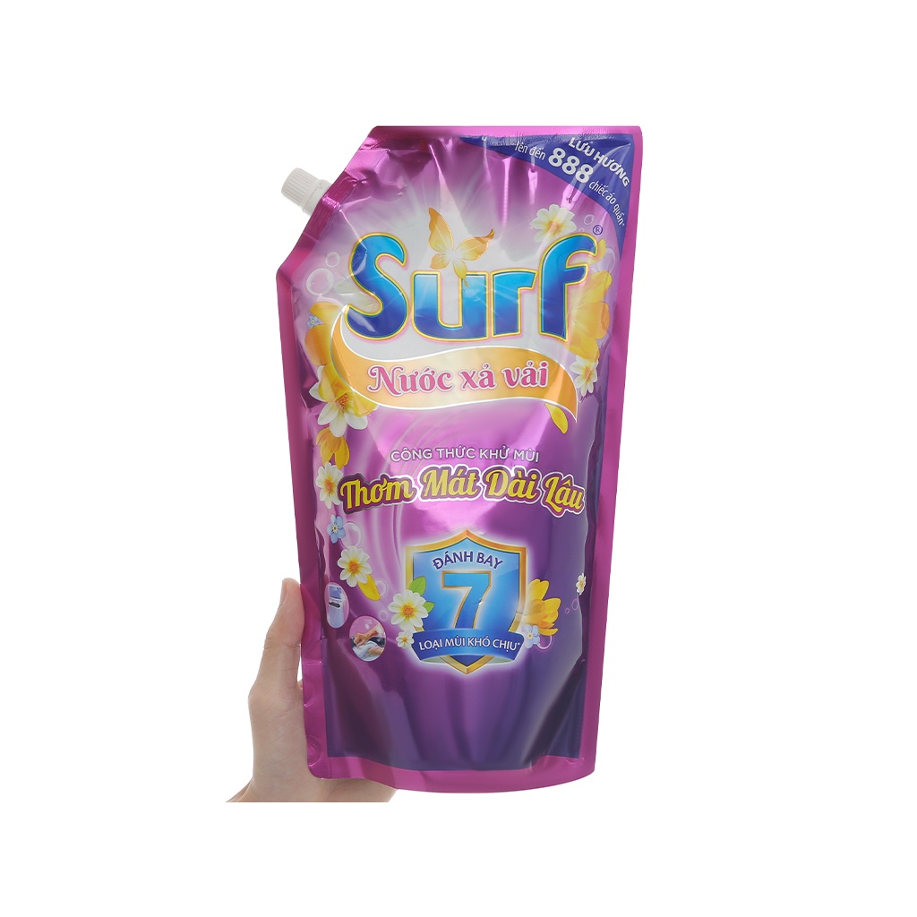 Nước Xả Vải Surf Hương Cỏ Lôi Cuốn Túi 1.6 Lít