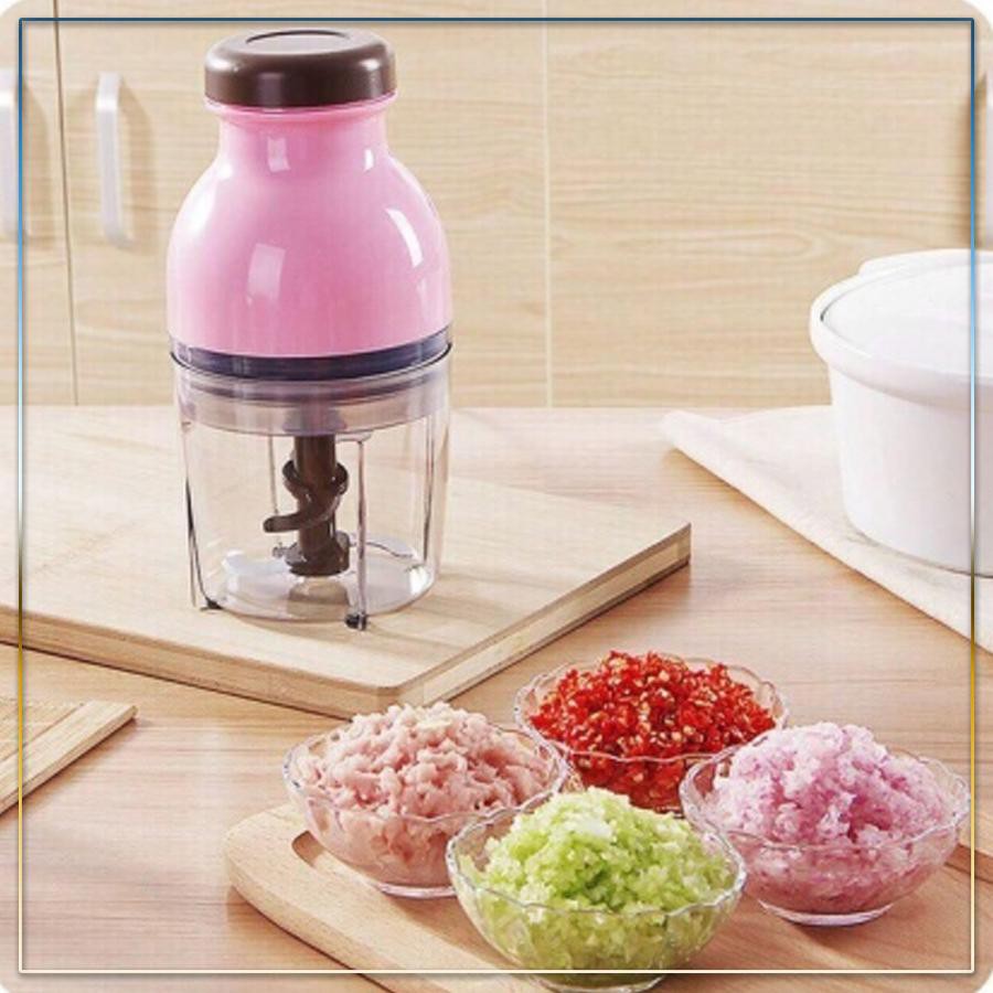 Máy xay sinh tố 2 tầng lưỡi OSAKA, Máy xay đa năng Nhật Bản ( Loại - 1 cao cấp - tặng kèm cây tự sướng )