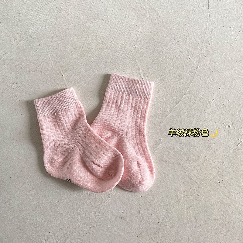 Tất cho bé vớ trơn thời trang nhiều màu cao cấp cho bé phong cách hàn quốc