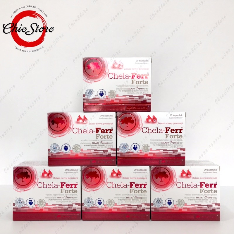 [GIÁ TỐT] Viên bổ sung Sắt Chela 280mg