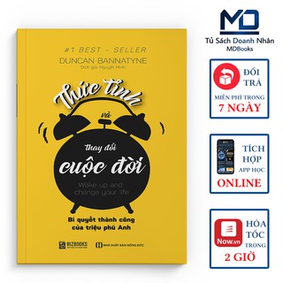 Sách Kỹ Năng - Thức Tỉnh Và Thay Đổi Cuộc Đời – Bí Quyết Thành Công Của Triệu Phú Anh - Đọc Kèm Apps - Bizbooks