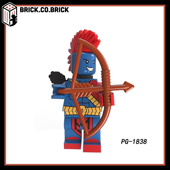 Xếp hình Mô hình Plutonian Catwoman Super Secret Vance Astro Yondu Siêu anh hùng Marvel Minifigures PG8208