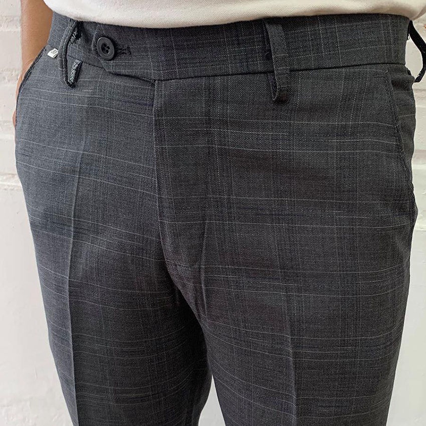 Quần âu kẻ sọc MOKI chất vải cotton cao cấp , chuẩn thiết kế hàn quốc, cực tôn dáng, không bai xù