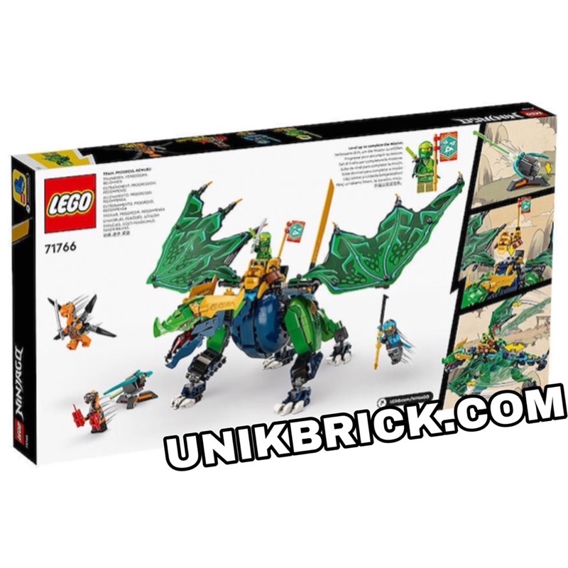 Lego UNIK BRICK Ninjago 71766 Lloyd’s Legendary Dragon Rồng thần huyền thoại chính hãng .