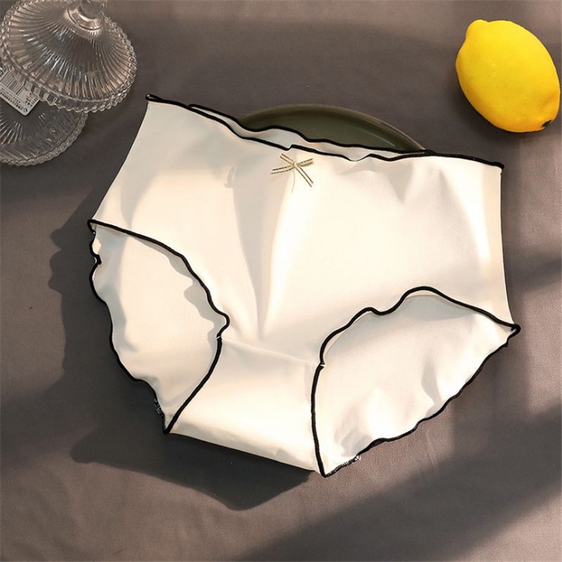 Quần lót AOWEINISI cotton không đường may lưng cao vừa thời trang trẻ trung quyến rũ phong cách Nhật Bản